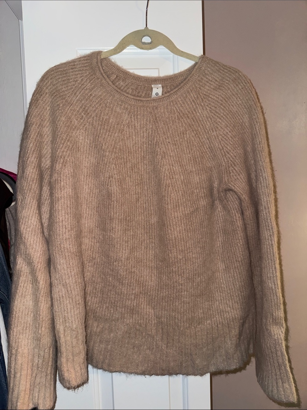 lululemon athletica Brown Crewneck Sweater